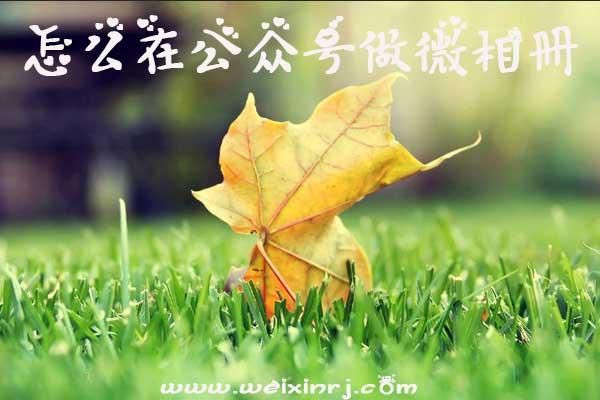 怎么在公众号做微相册，公众号电子相册制作步骤(图1)