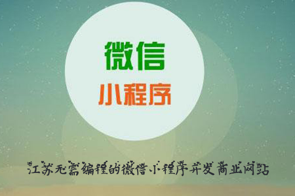 江苏无需编程的微信小程序开发商业网站,江苏微信开发